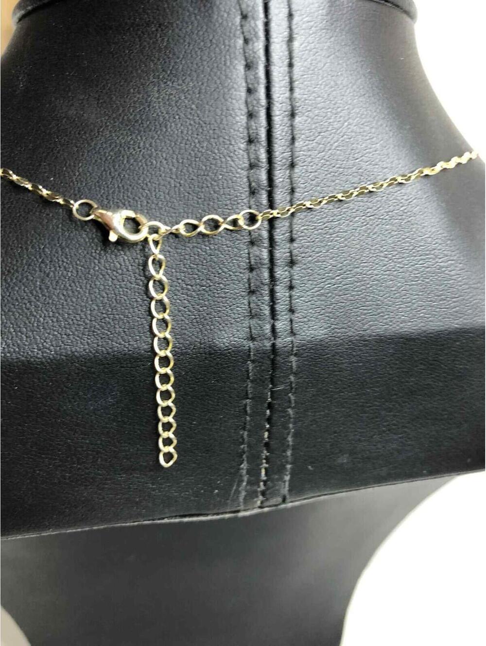 7868 VNTG Sterling 925 Victorian picture pendant 16" Pearl 925 necklace 21 grams - Picture 3 of 5